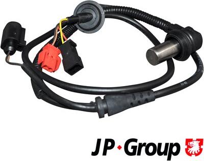 JP Group 1197100800 - Датчик ABS, частота обертання колеса autocars.com.ua