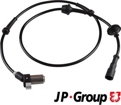 JP Group 1197106400 - Датчик ABS, частота обертання колеса autocars.com.ua