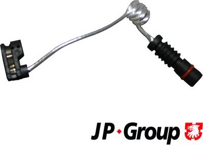 JP Group 1197300400 - Сигнализатор, износ тормозных колодок autodnr.net