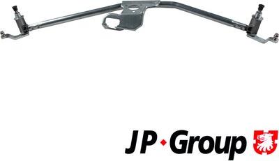 JP Group 1198103000 - Система тяг и рычагов привода стеклоочистителя avtokuzovplus.com.ua