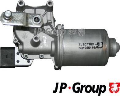 JP Group 1198201600 - Двигун склоочисника autocars.com.ua