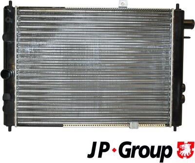 JP Group 1214200900 - Радіатор, охолодження двигуна autocars.com.ua