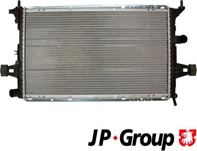 JP Group 1214201600 - Радіатор, охолодження двигуна autocars.com.ua