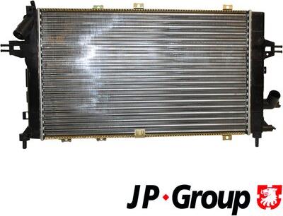 JP Group 1214202900 - Радіатор охолодження Astra H-Zafira B 1.7-1.9CDTi 05- --AC autocars.com.ua