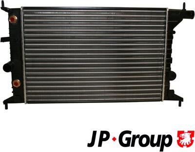 JP Group 1214203000 - Радіатор, охолодження двигуна autocars.com.ua