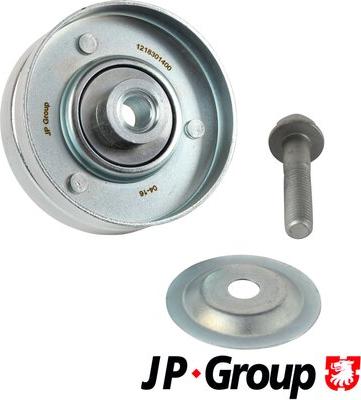 JP Group 1218301400 - Направляющий ролик, поликлиновый ремень avtokuzovplus.com.ua