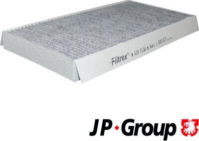 JP Group 1228101800 - Фільтр, повітря у внутрішній простір autocars.com.ua