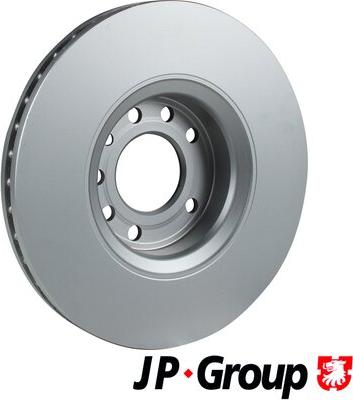 JP Group 1263100400 - Гальмівний диск autocars.com.ua