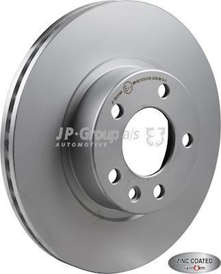 JP Group 1263101600 - Гальмівний диск autocars.com.ua