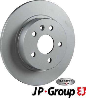 JP Group 1263106800 - Гальмівний диск autocars.com.ua