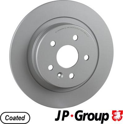 JP Group 1263204400 - Гальмівний диск autocars.com.ua