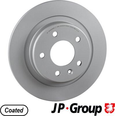 JP Group 1263204600 - Гальмівний диск autocars.com.ua