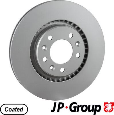 JP Group 1263204800 - Тормозной диск avtokuzovplus.com.ua