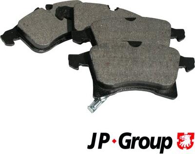 JP Group 1263600410 - Тормозные колодки, дисковые, комплект autodnr.net