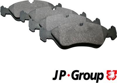 JP Group 1263600910 - Тормозные колодки, дисковые, комплект autodnr.net