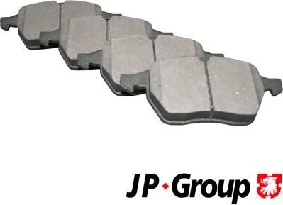JP Group 1263601010 - Тормозные колодки, дисковые, комплект avtokuzovplus.com.ua