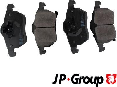 JP Group 1263602810 - Тормозные колодки, дисковые, комплект avtokuzovplus.com.ua