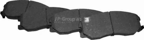 JP Group 1263604410 - Тормозные колодки, дисковые, комплект autodnr.net