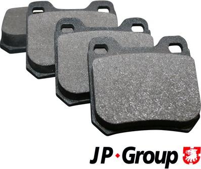 JP Group 1263700410 - Тормозные колодки, дисковые, комплект avtokuzovplus.com.ua