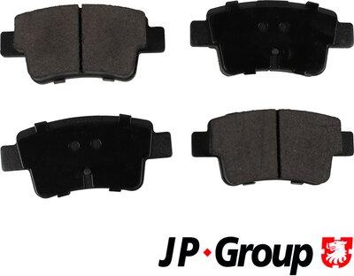 JP Group 1263701010 - Тормозные колодки, дисковые, комплект autodnr.net