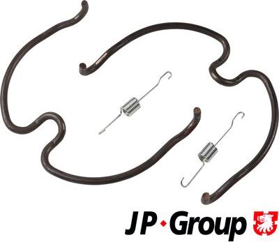 JP Group 1263952610 - Комплектующие, барабанный тормозной механизм autodnr.net