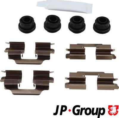 JP Group 1264003710 - Комплектуючі, колодки дискового гальма autocars.com.ua