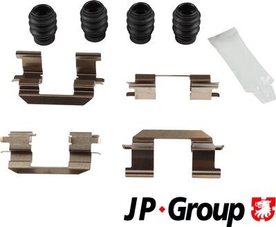 JP Group 1264003910 - Комплектуючі, колодки дискового гальма autocars.com.ua