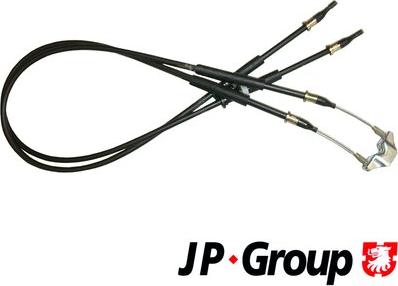 JP Group 1270302800 - Тросик, cтояночный тормоз autodnr.net