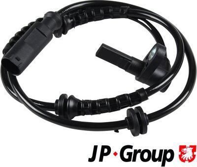 JP Group 1297100500 - Датчик ABS, частота обертання колеса autocars.com.ua