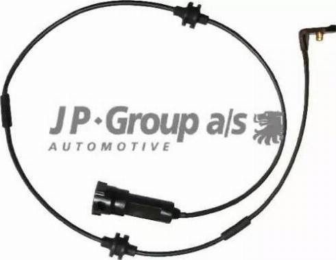 JP Group 1297300500 - Сигналізатор, знос гальмівних колодок autocars.com.ua