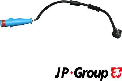 JP Group 1297301500 - Сигнализатор, износ тормозных колодок avtokuzovplus.com.ua