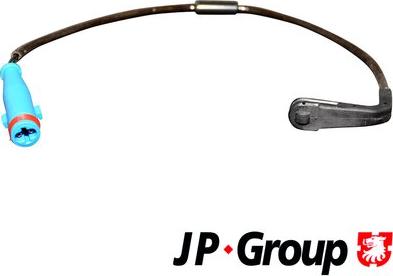 JP Group 1297301800 - Сигнализатор, износ тормозных колодок avtokuzovplus.com.ua