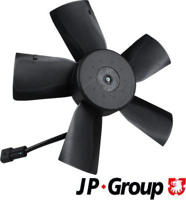 JP Group 1299100100 - Вентилятор, охолодження двигуна autocars.com.ua