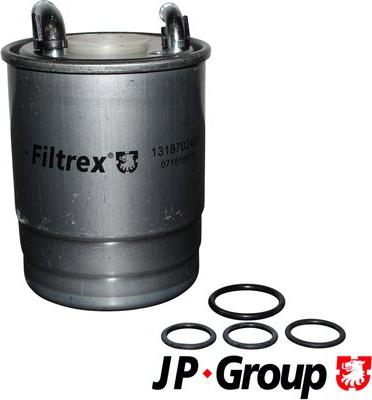 JP Group 1318702400 - Топливный фильтр autodnr.net