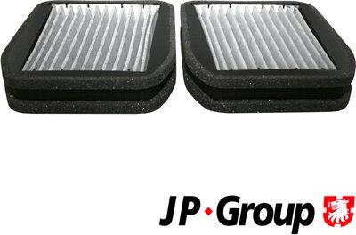 JP Group 1328100210 - Фільтр, повітря у внутрішній простір autocars.com.ua