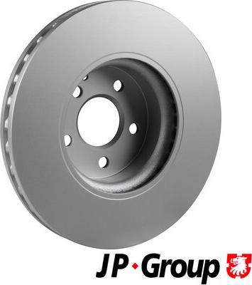 JP Group 1363101700 - Гальмівний диск autocars.com.ua