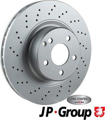 JP Group 1363102900 - Гальмівний диск autocars.com.ua