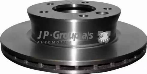 JP Group 1363105200 - Гальмівний диск autocars.com.ua