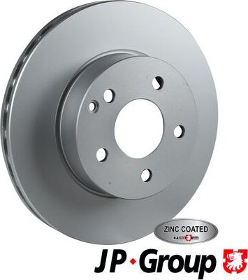 JP Group 1363105500 - Гальмівний диск autocars.com.ua