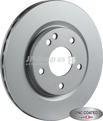 JP Group 1363106800 - Гальмівний диск autocars.com.ua