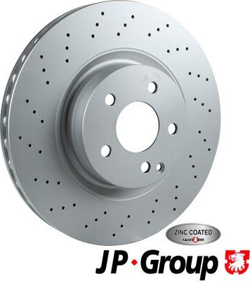 JP Group 1363107800 - Тормозной диск avtokuzovplus.com.ua