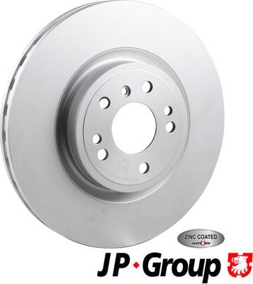 JP Group 1363108400 - Гальмівний диск autocars.com.ua