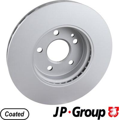 JP Group 1363108800 - Тормозной диск avtokuzovplus.com.ua