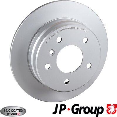 JP Group 1363203400 - Гальмівний диск autocars.com.ua