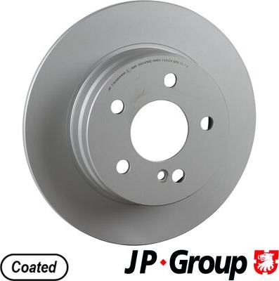 JP Group 1363204400 - Гальмівний диск autocars.com.ua