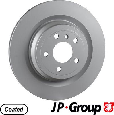 JP Group 1363204600 - Гальмівний диск autocars.com.ua