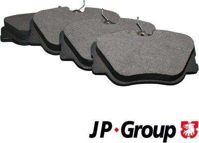JP Group 1363600110 - Тормозные колодки, дисковые, комплект avtokuzovplus.com.ua