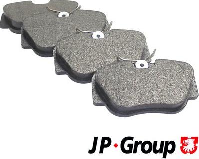 JP Group 1363600310 - Тормозные колодки, дисковые, комплект avtokuzovplus.com.ua