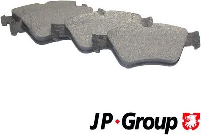 JP Group 1363600910 - Тормозные колодки, дисковые, комплект autodnr.net