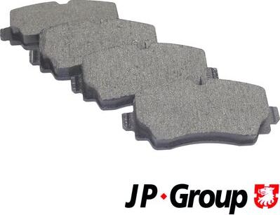 JP Group 1363601210 - Тормозные колодки, дисковые, комплект avtokuzovplus.com.ua
